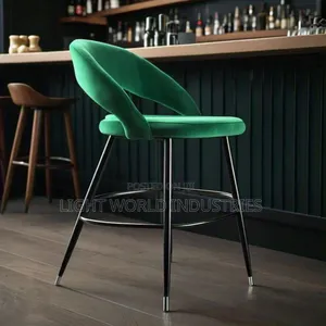 Luxury Green Bar Stool