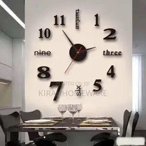 Diy 3d Wall Decorative Wall Clock