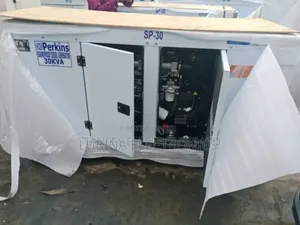 Brand New Perkins 30kva Soundproof DIESEL Lister Generator