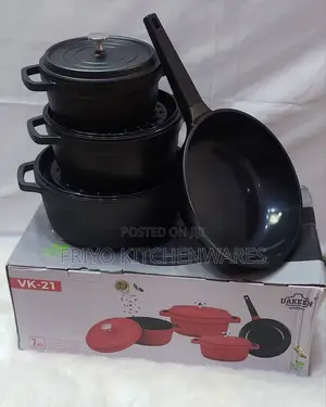 Set of Die Cast Pot