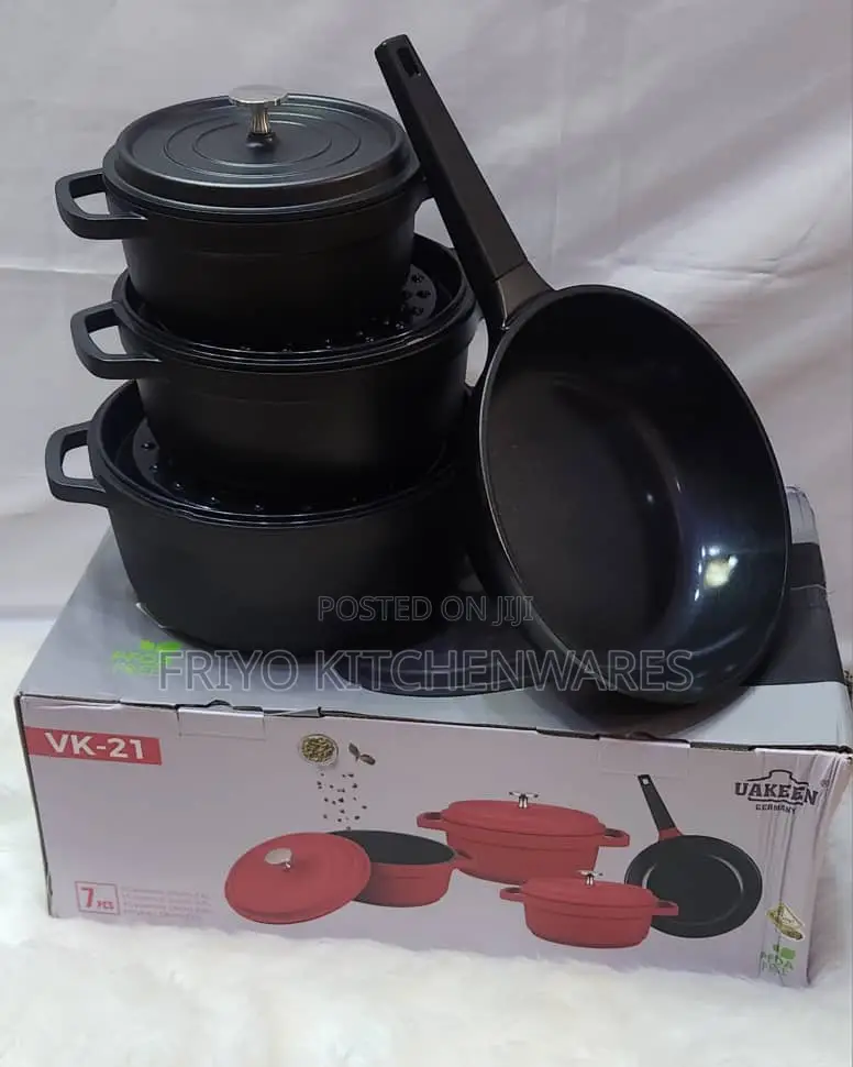 Set of Die Cast Pot