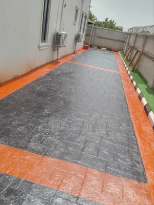 Stamped Concrete Repolishing