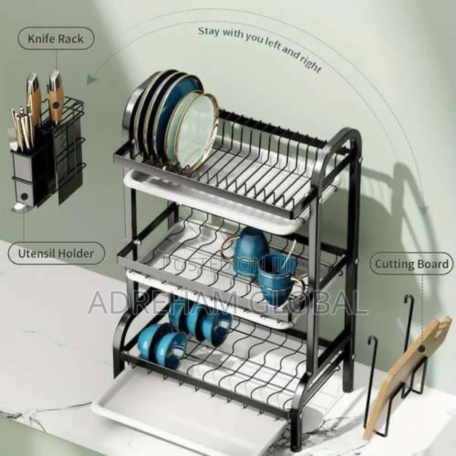 3tiers Quality Plate Rack
