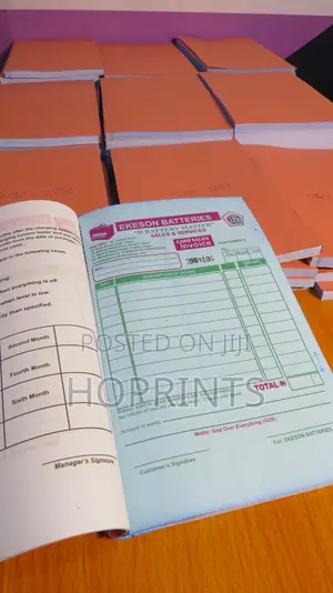 Receipt/Invoice With Duplicates