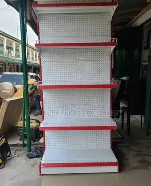 Single Wall Supermarket Display Shelf