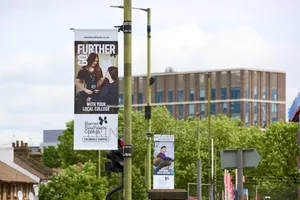 Pole Banners Printing. -234-