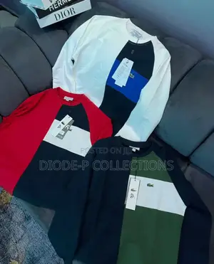 Lacoste Long Sleeve Sweater Top