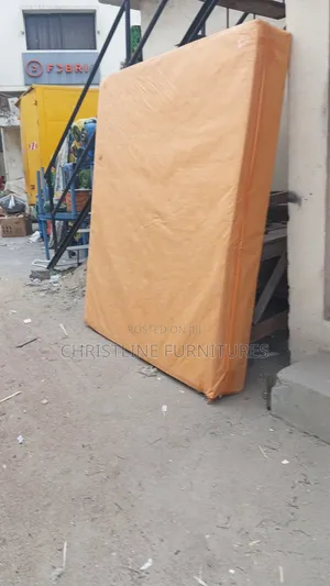 Contemporary Bedframe With Semi Orthopedic Mattress
