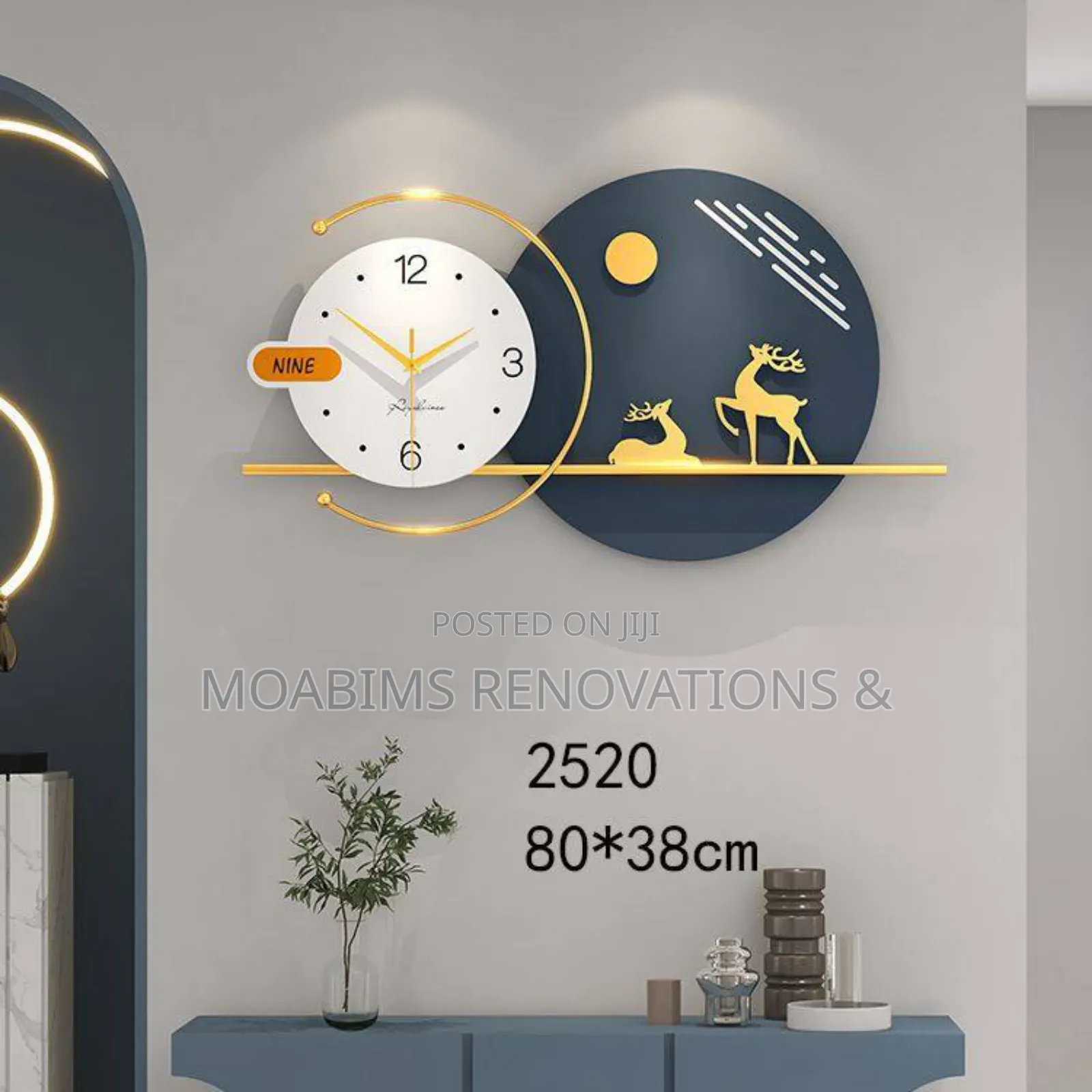 Luxury Interior Wall Clock