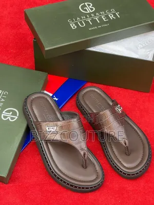 Original Gianfranco Butteri Slippers Available in Store