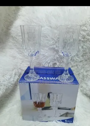 6 Pieces Cristal Wine Glass