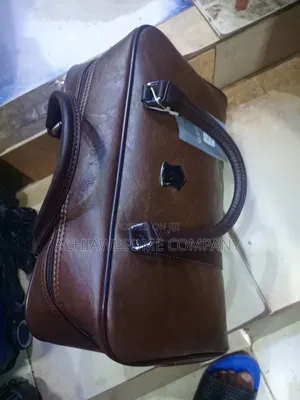 Quality Leather Carry On Duffle Bag