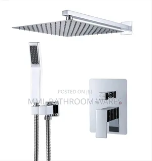 Chrome 4 Ways Concealed Shower Mixer