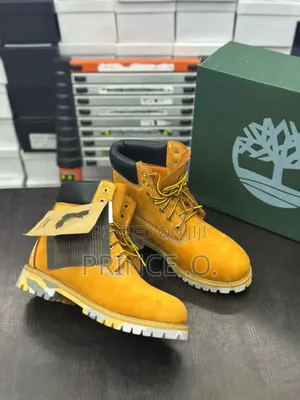 Orange  Yellow  Timberland Boots