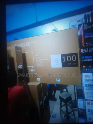 100 Inches Smart Tv With HDMI Frameless Mirror Cast Google