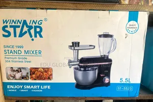 Winning Star 3 in 1 Stand Mixer( Meat Grind,Blend) 5.5litres