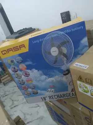 Qasa Rechargeable 18" Curvy Fan