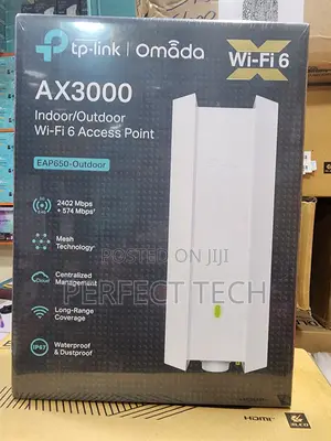 Tp-Link Ax3000 Indoor/Outdoor Wifi 6 Access Point