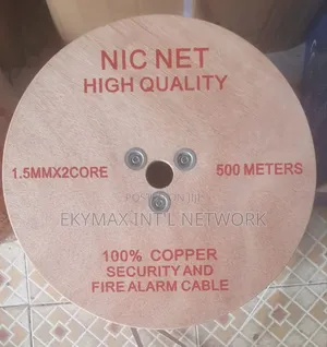 1.5mm 2core by 500m Fire Alarm Cable