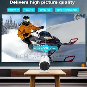 Android Projector HY300 PRO Portable Projector, Support 