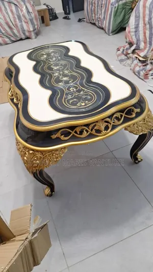 Turkish Royal Center Table With Two Side Stools