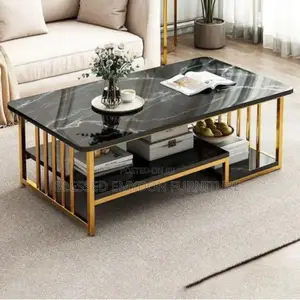 High Quality Spectacular Faux Marble (MDF Wood)Centre Table