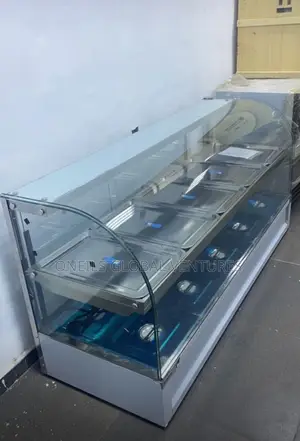 5 Plates Imported Food Warmer Curve Glass