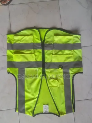 Original Reflective Jacket With Zip And Pockets