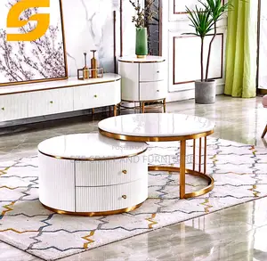 Modern Marble Center Table