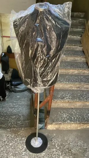 Male Body Form With Round Metal Base For Firm Standing