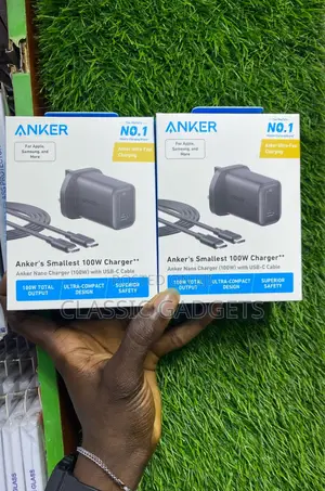 Anker Nano 100W USB-C Charger For Laptops And Phones