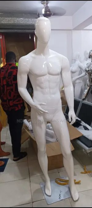 High Quality Glossy White Fibre White Mannequin