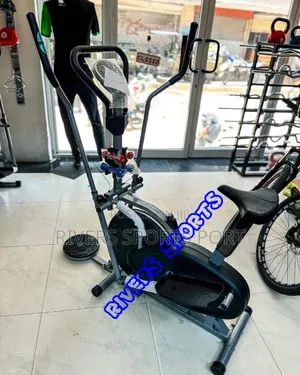 Americanfit Orbitrac Elliptical Bike With Dumbbell Twister