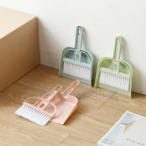 Mini Cleaning Brush Small Broom Dustpans Set Desktop