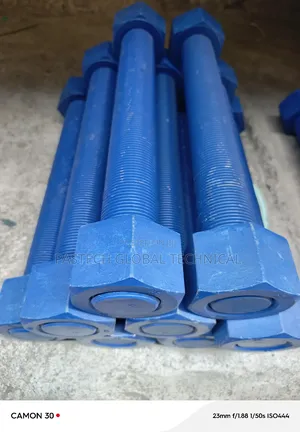 2" X 430mm (17") Teflon Coated Stud Bolt