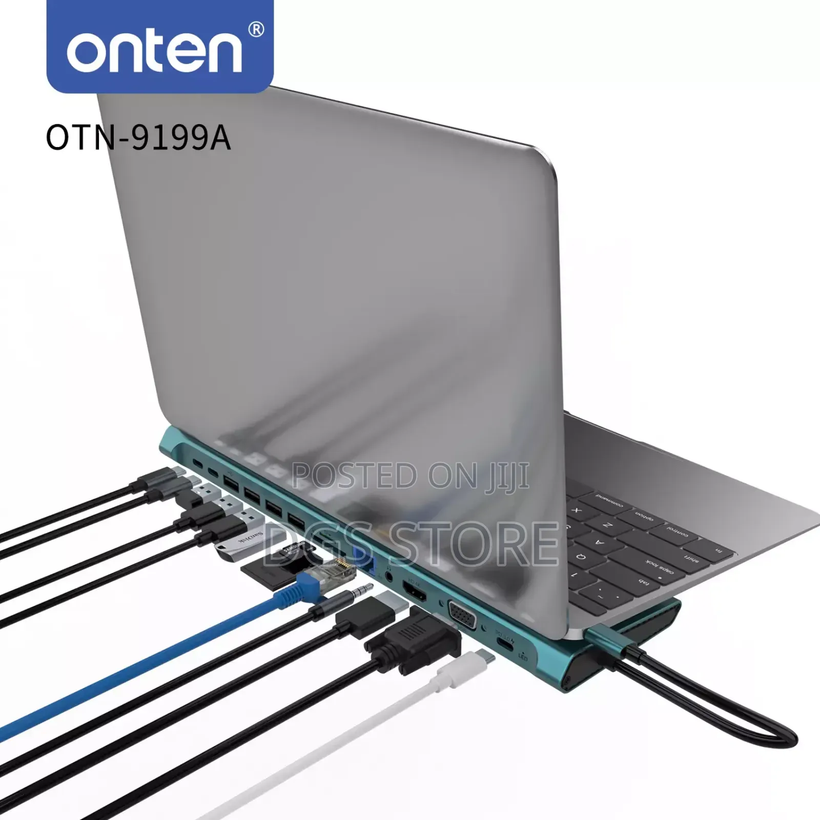 Onten 13in1 USB C Multi Function Docking Station OTN 9199A