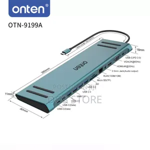Onten 13in1 USB C Multi Function Docking Station OTN 9199A
