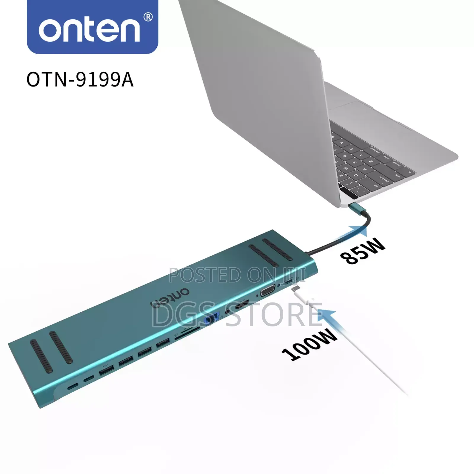 Onten 13in1 USB C Multi Function Docking Station OTN 9199A