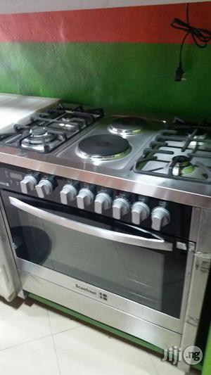 Scanfrost Six Burners Gas N Electric Cooker