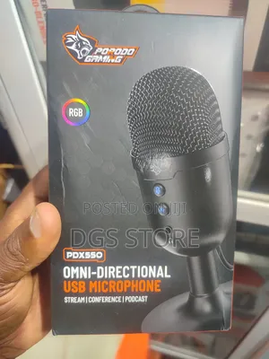 Porodo PDX550 Omni Direction USB Microphone