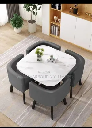 Luxury Mable Top Dinning Set