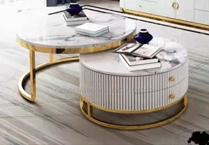 Luxurious Mable Top Center Table