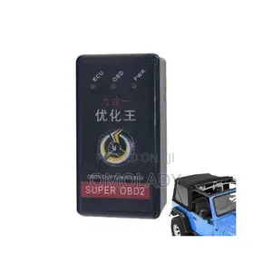 Superobd2 OBD Nitro Car Fuel Saver - Black.