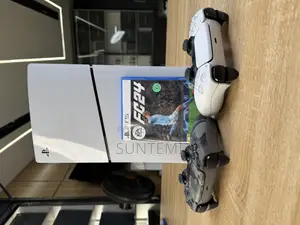 Neatly Used Ps5 Slim, 2 Pads and Fifa24