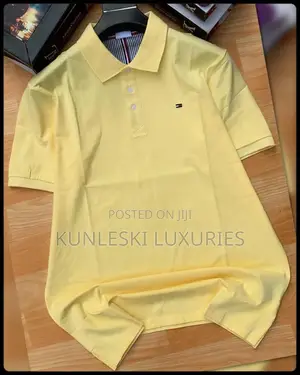 Original Tommy Hilfiger Plain Polo Tops
