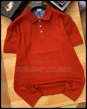 Original Tommy Hilfiger Plain Polo Tops