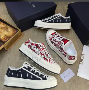 Original Christian Dior Walk N Dior Low-Top Platform Sneaker