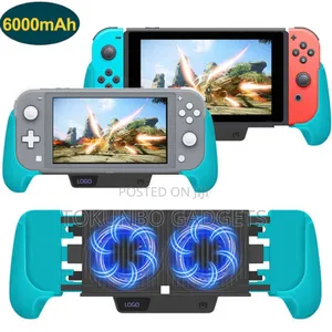 6000mah Charging Stand / Cooling Fan for Nintendo Switch