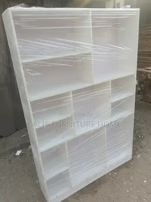 6ft X 4ft Book Shelf (White Color)