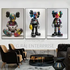3sets of Kaws Acrylic Collections